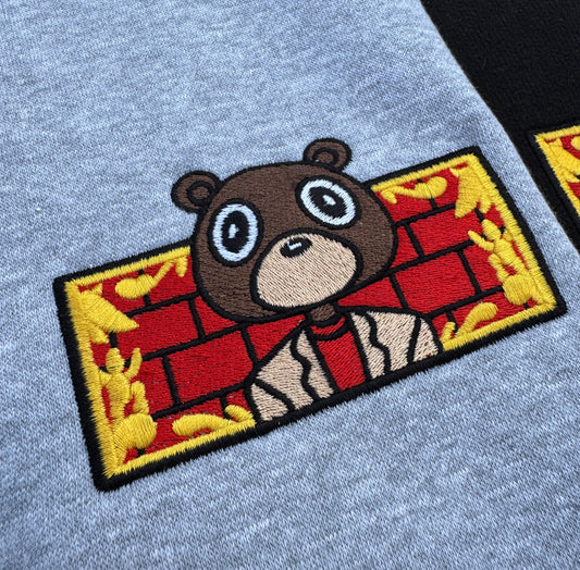 Ye "College Dropout" Embroidered Hoodie
