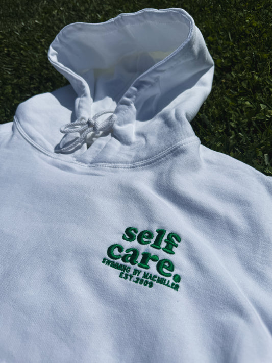 Self Care Embroidered Hoodie