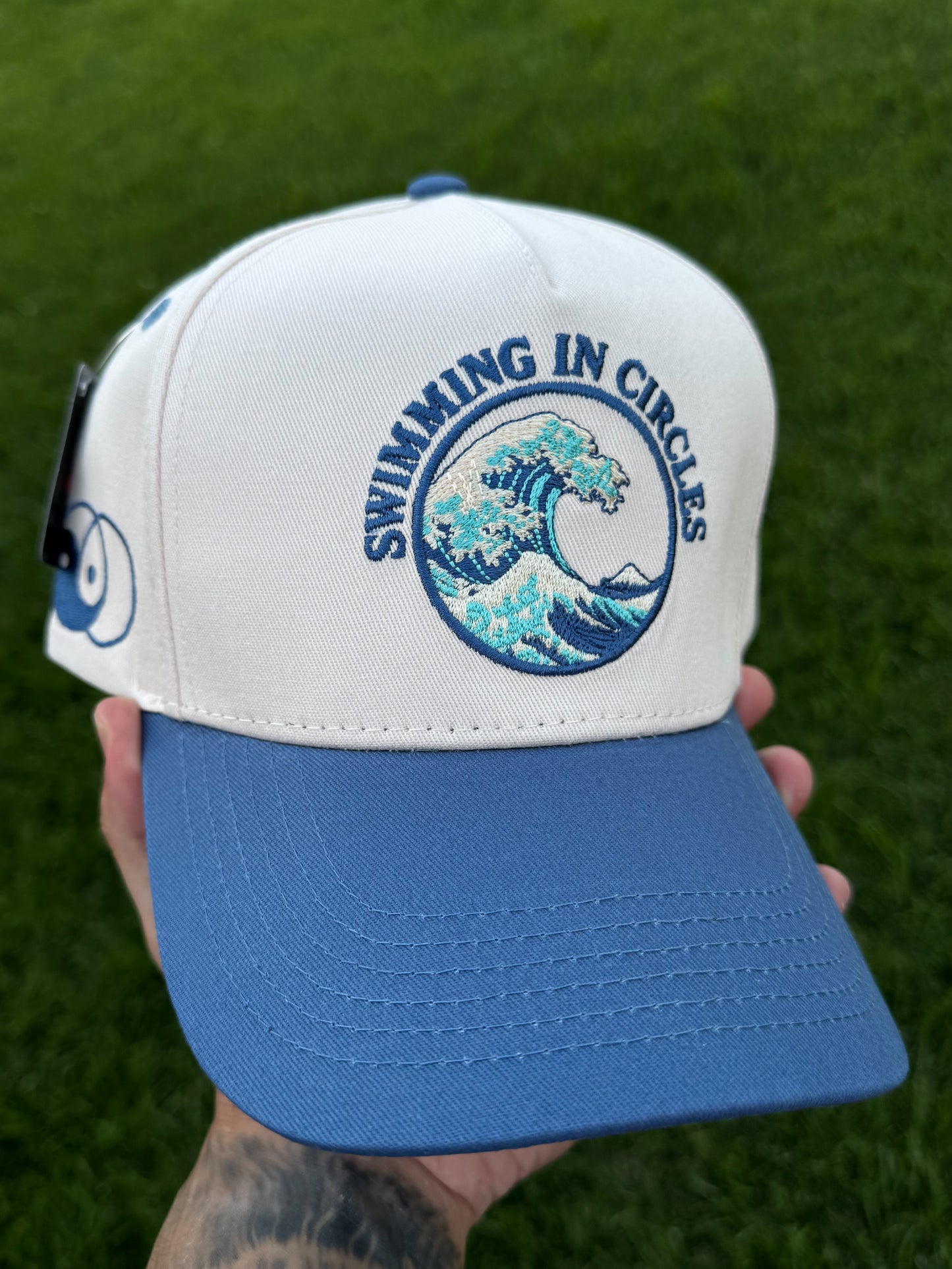Swimming in Circles SnapBack Hat