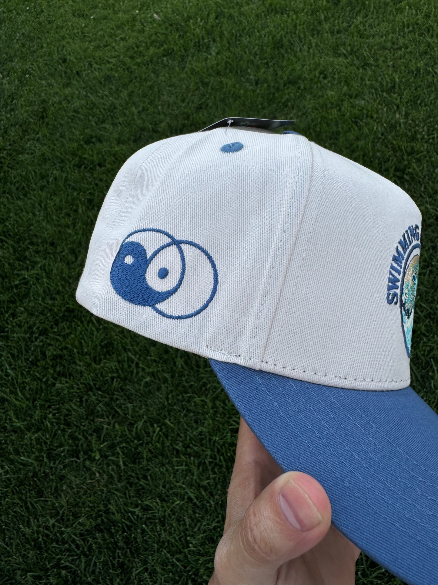Swimming in Circles SnapBack Hat