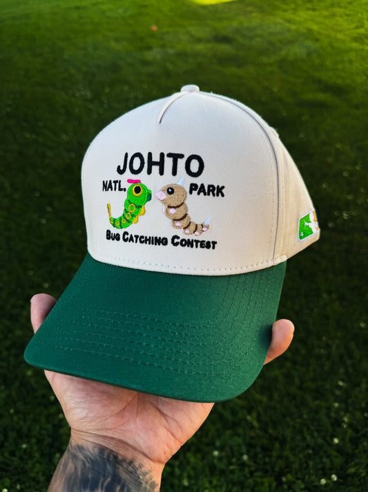 Johto Bug Catching Contest Snapback Hat