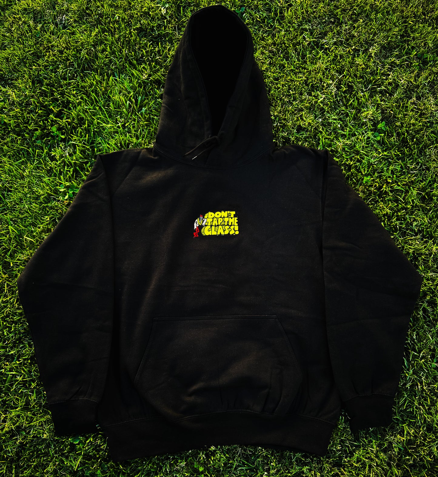 Don’t Tap The Glass Embroidered Hoodie