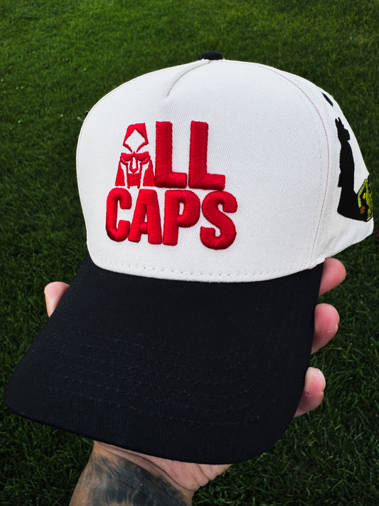 ALL CAPS Snapback Hat