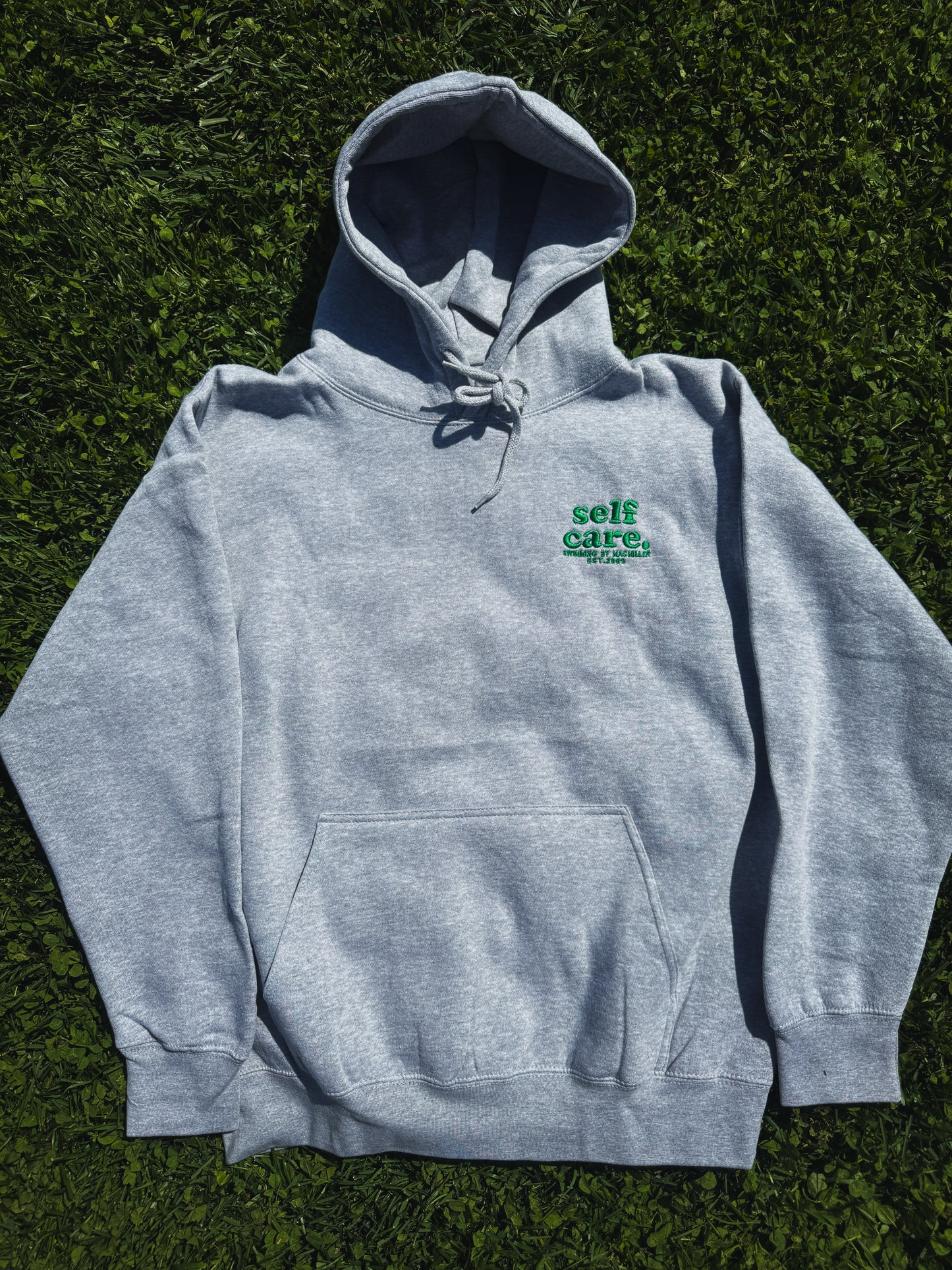 Self Care Embroidered Hoodie