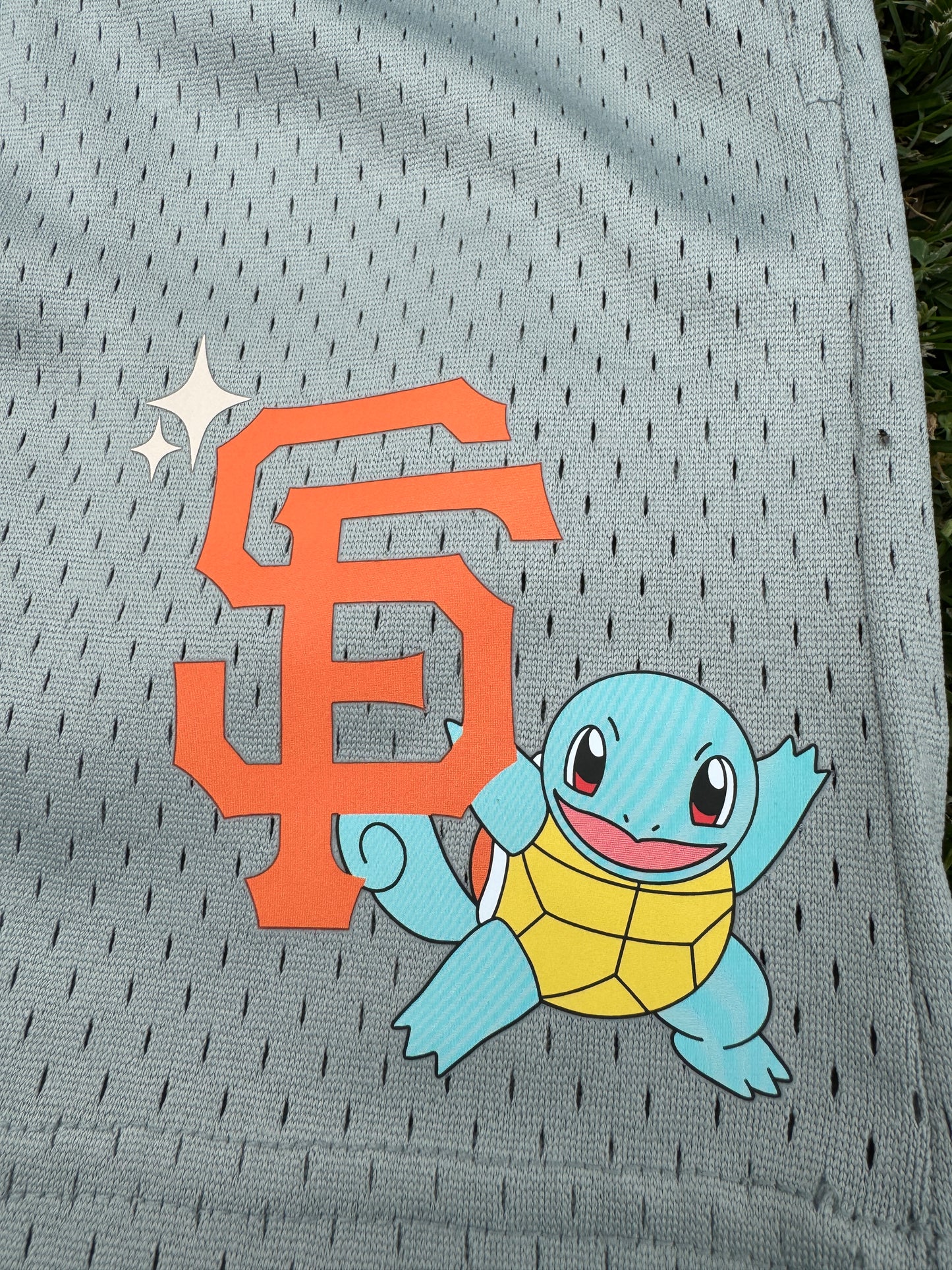 SF Squirtle Mesh Shorts