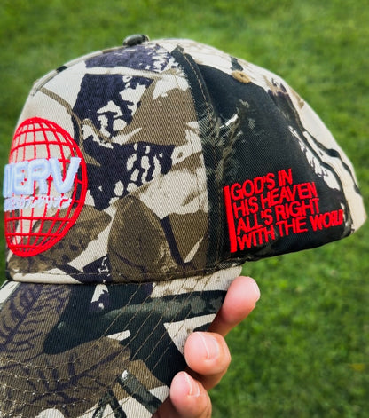 God’s In His Heaven Snapback Hat