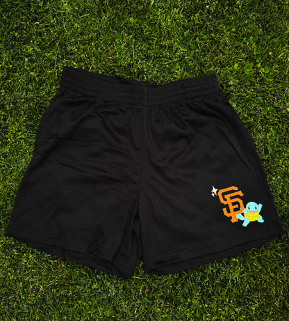 SF Squirtle Mesh Shorts