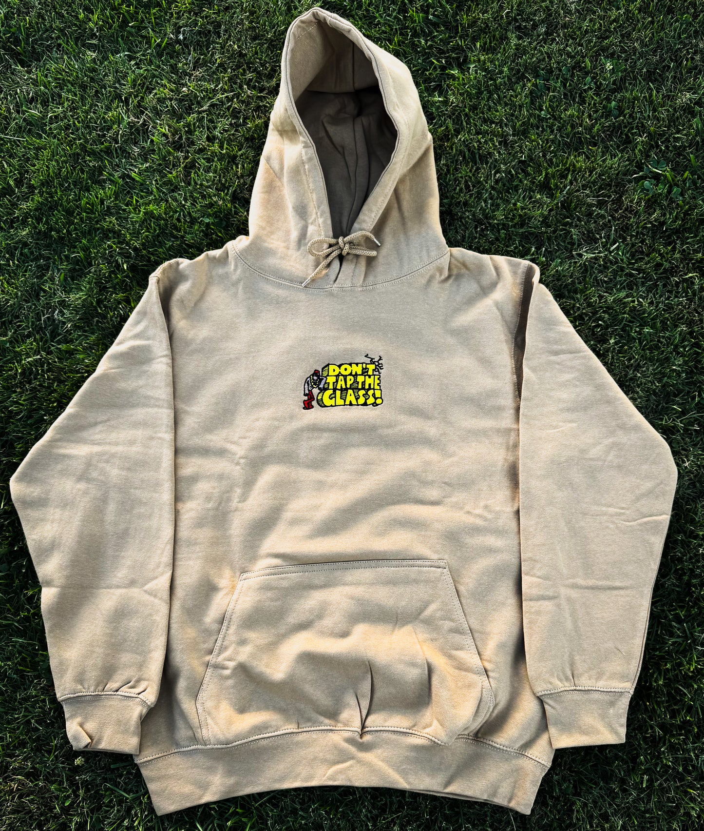 Don’t Tap The Glass Embroidered Hoodie