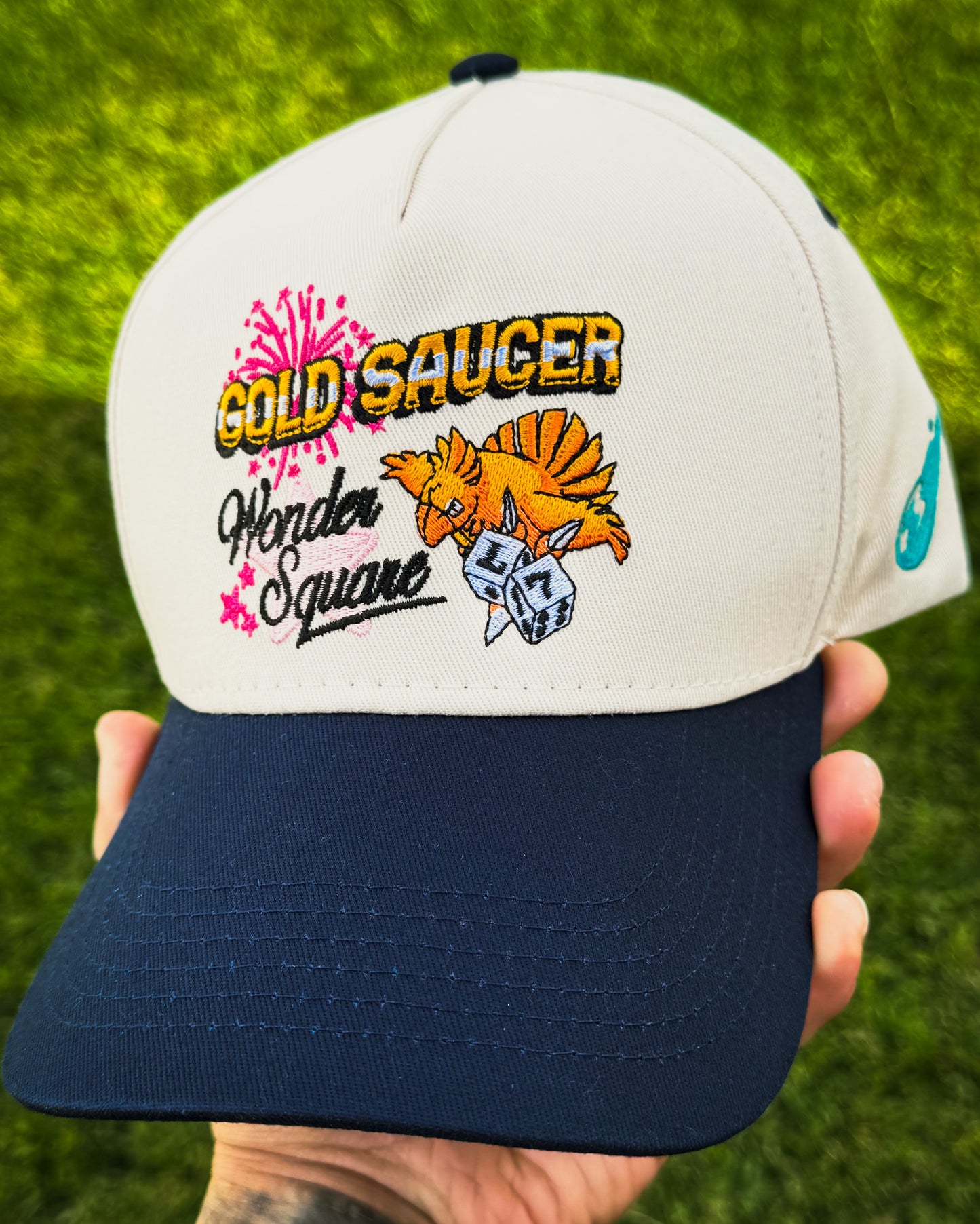 Gold Saucer Snapback Hat