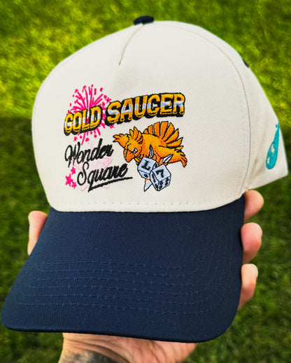 Gold Saucer Snapback Hat