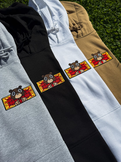 Ye "College Dropout" Embroidered Hoodie