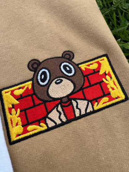 Ye "College Dropout" Embroidered Hoodie