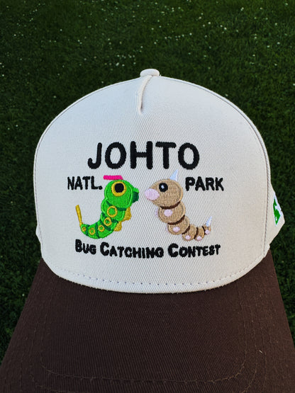 Johto Bug Catching Contest Snapback Hat