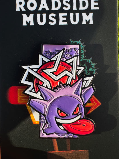 Gengar Shadow Ball Enamel Pin