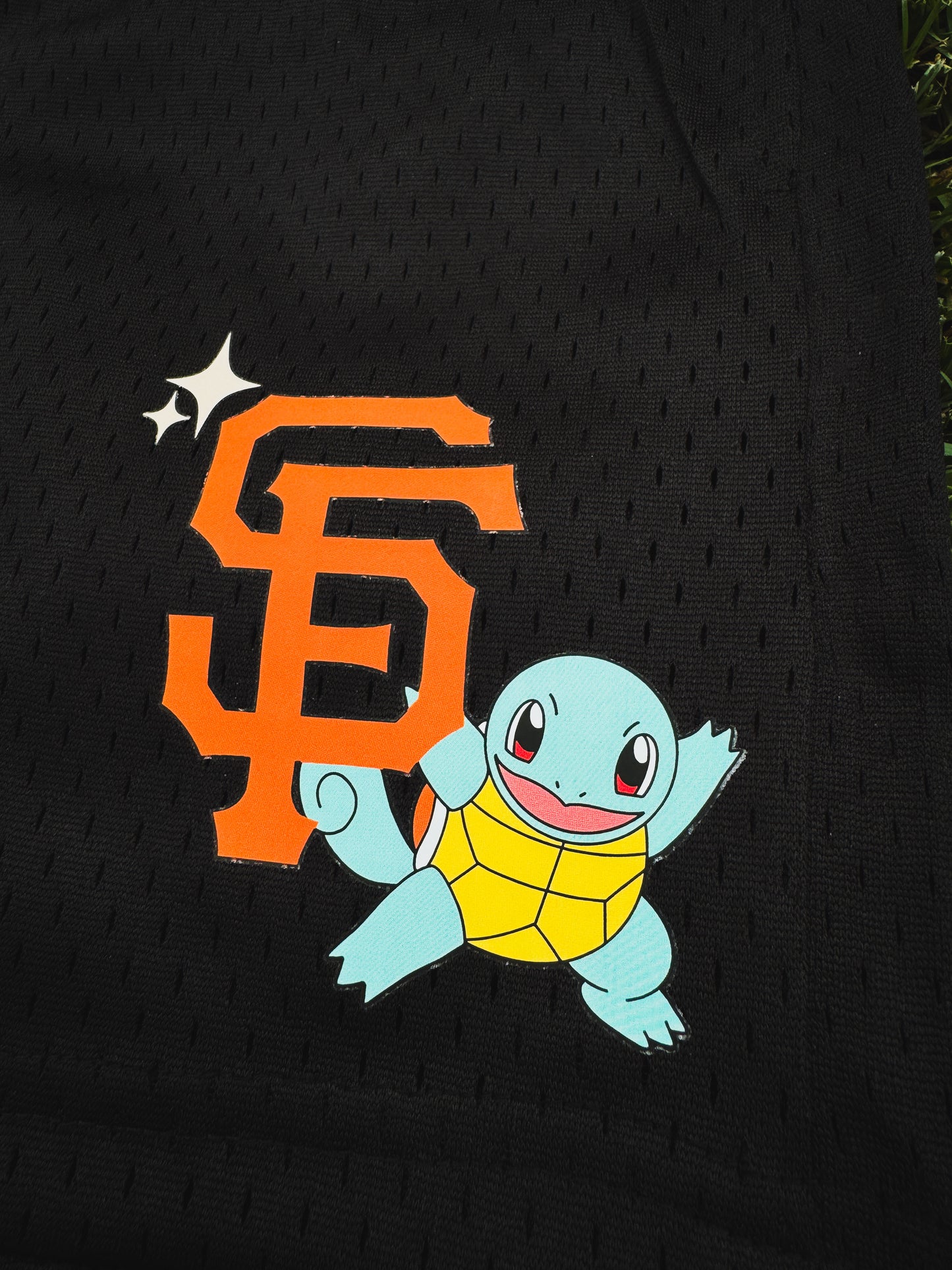 SF Squirtle Mesh Shorts