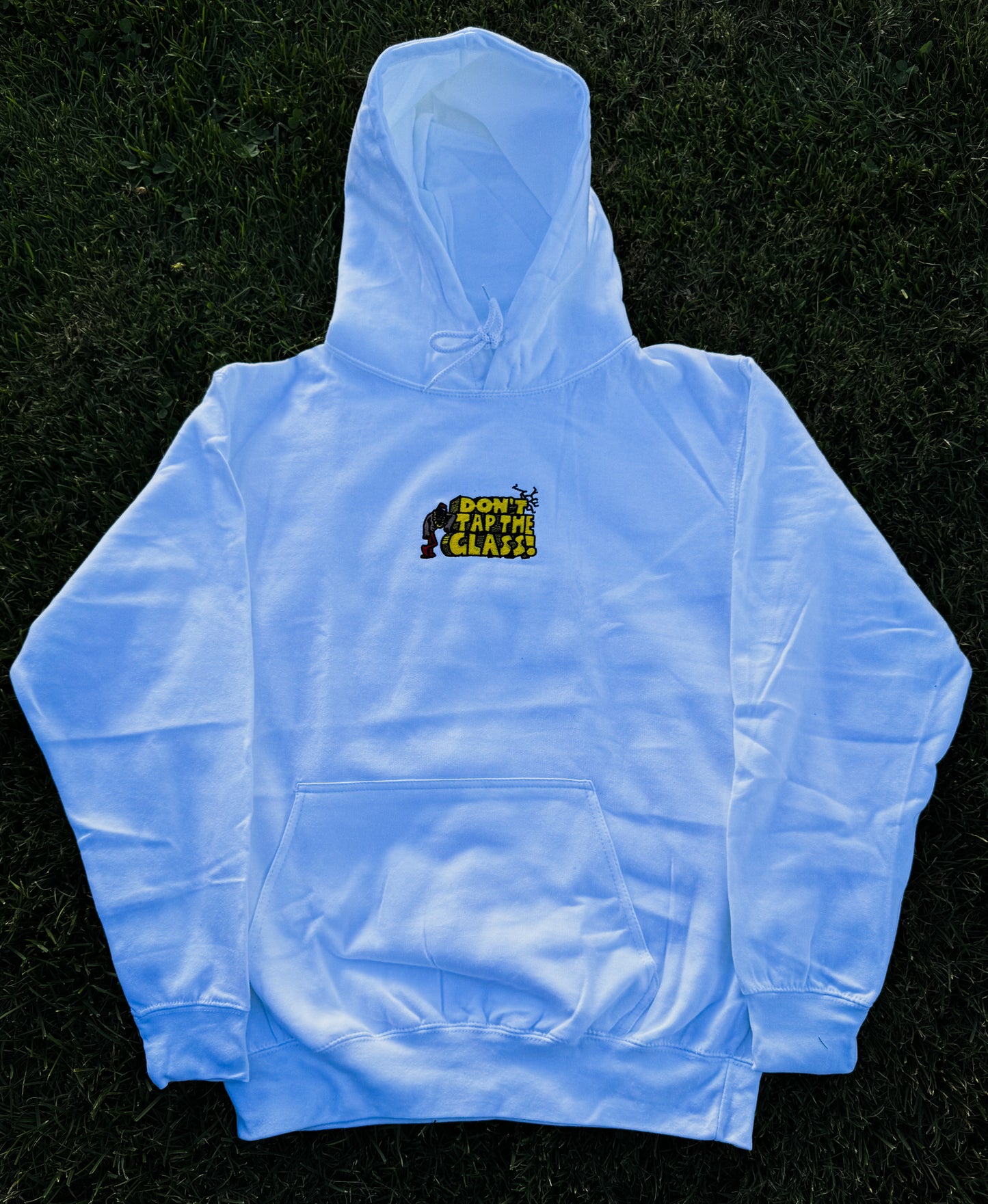 Don’t Tap The Glass Embroidered Hoodie
