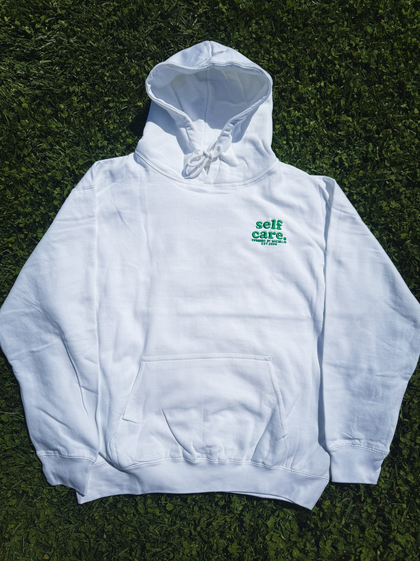 Self Care Embroidered Hoodie