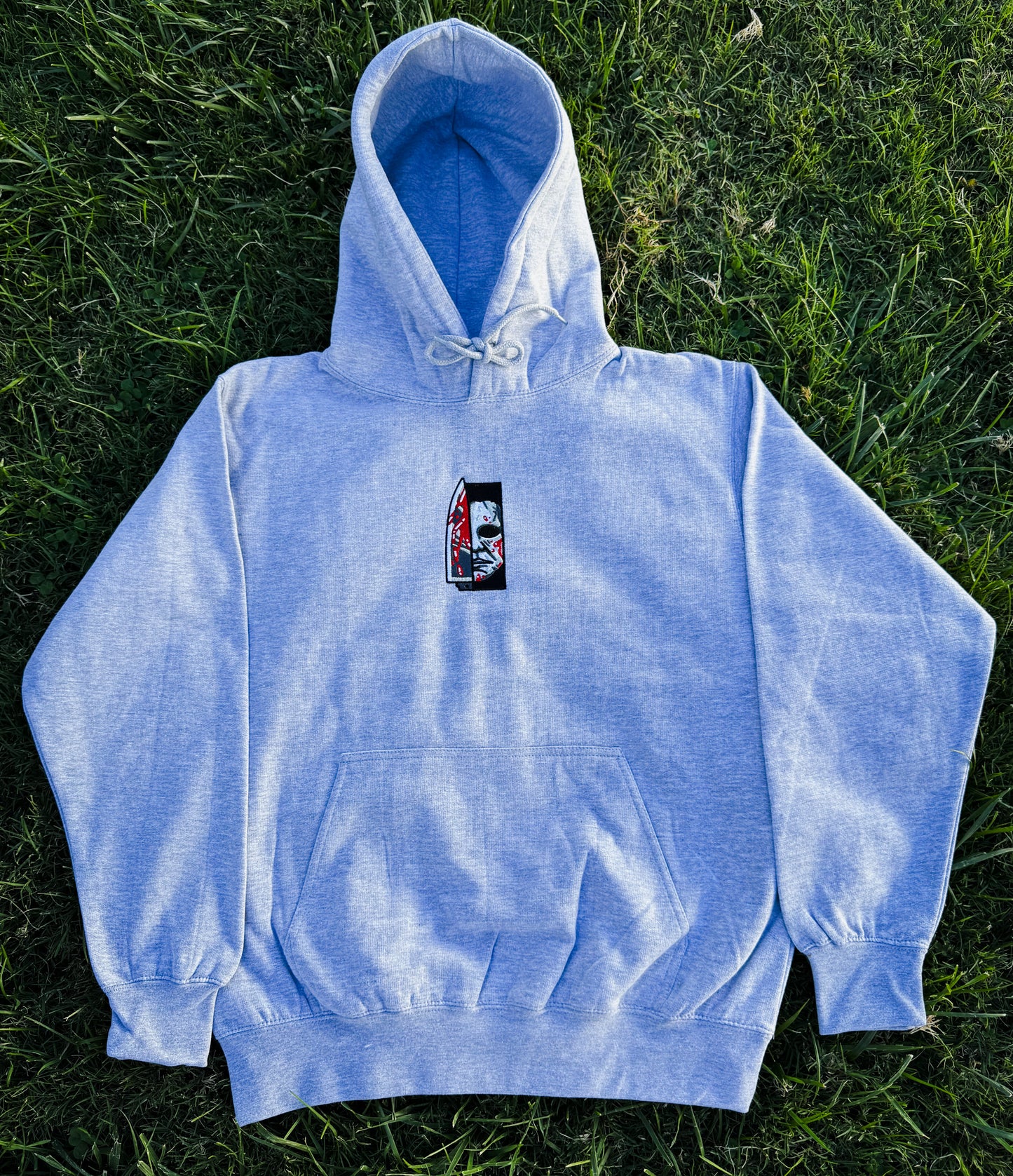 Halloween “He Came Home” Embroidered Hoodie