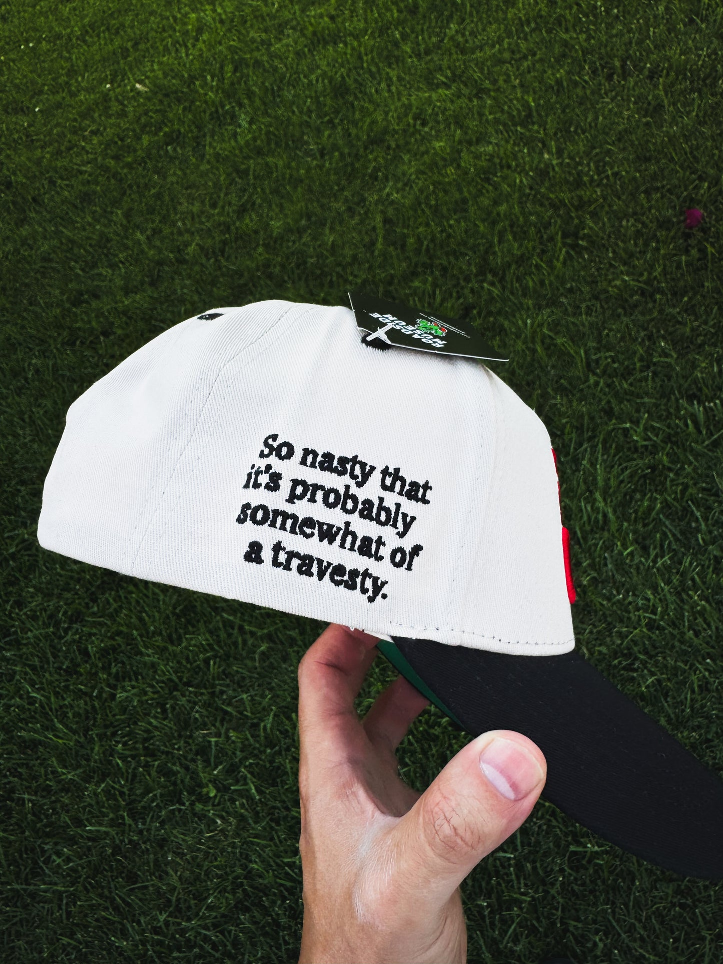 ALL CAPS Snapback Hat