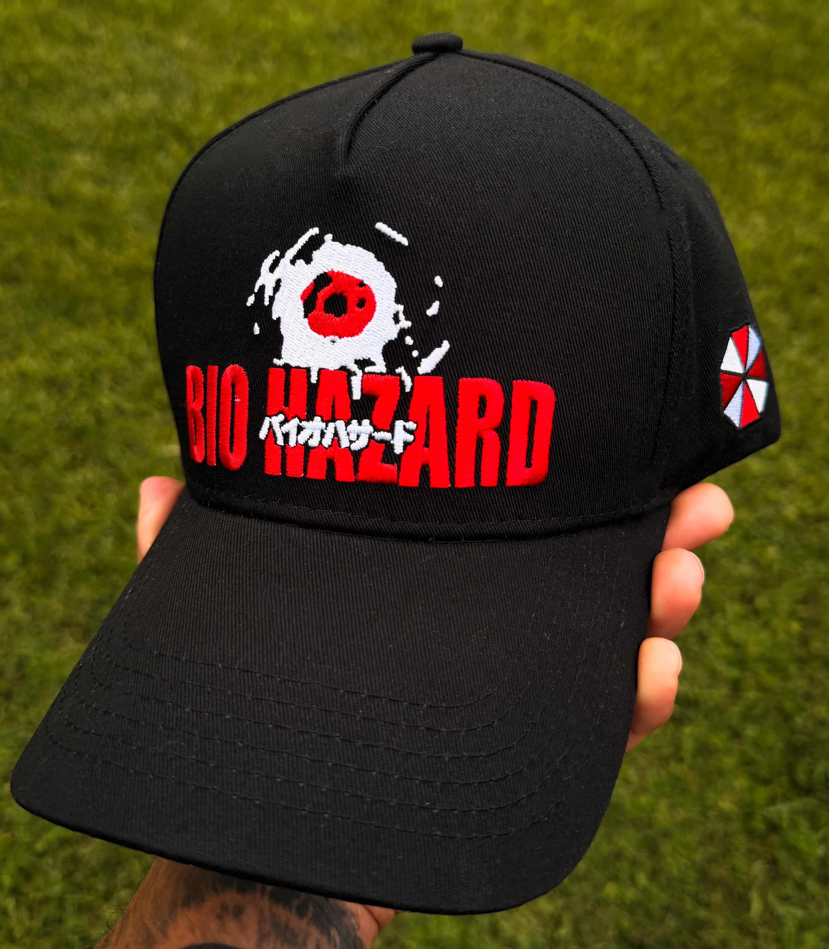 Biohazard Snapback Hat – Roadside Museum