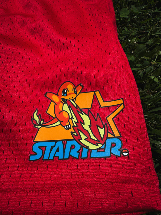 Charmander Mesh Shorts