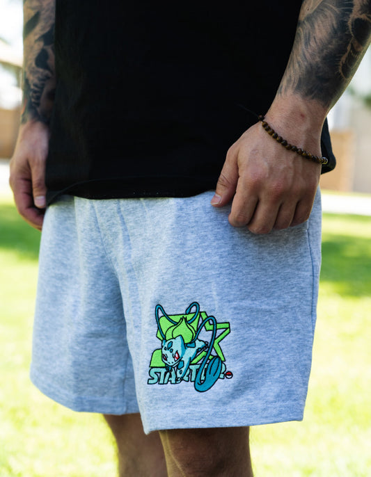 Bulbasaur French Terry Shorts