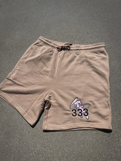 Mew 333 Angel Number French Terry Shorts