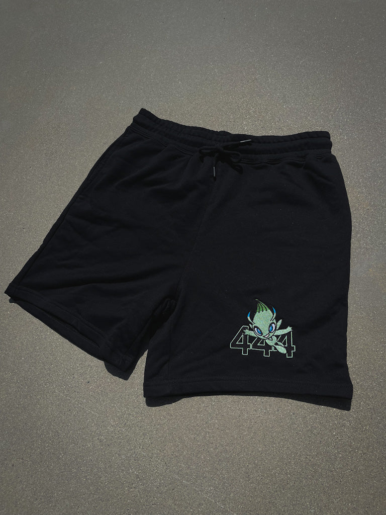 Celebi 444 Angel Number French Terry Shorts