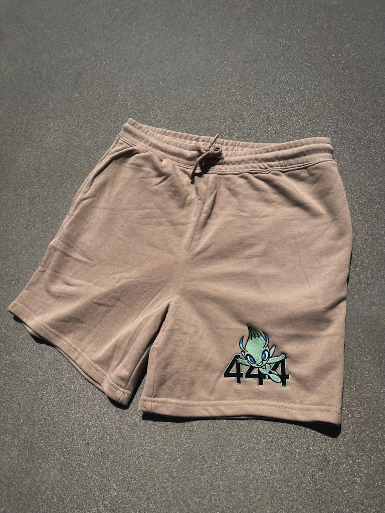 Celebi 444 Angel Number French Terry Shorts