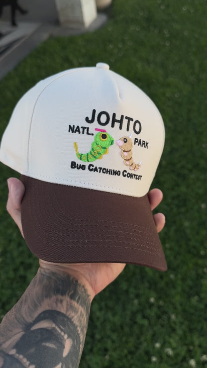 Johto Bug Catching Contest Snapback Hat