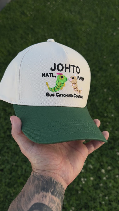 Johto Bug Catching Contest Snapback Hat