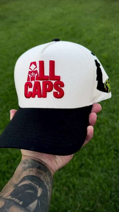 ALL CAPS Snapback Hat